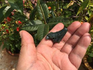 新疆和田玉青玉白菜坠子